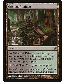 Carta Magic - Gilt-Leaf Palace - Idioma: Ingles - Edicion: Lorwyn