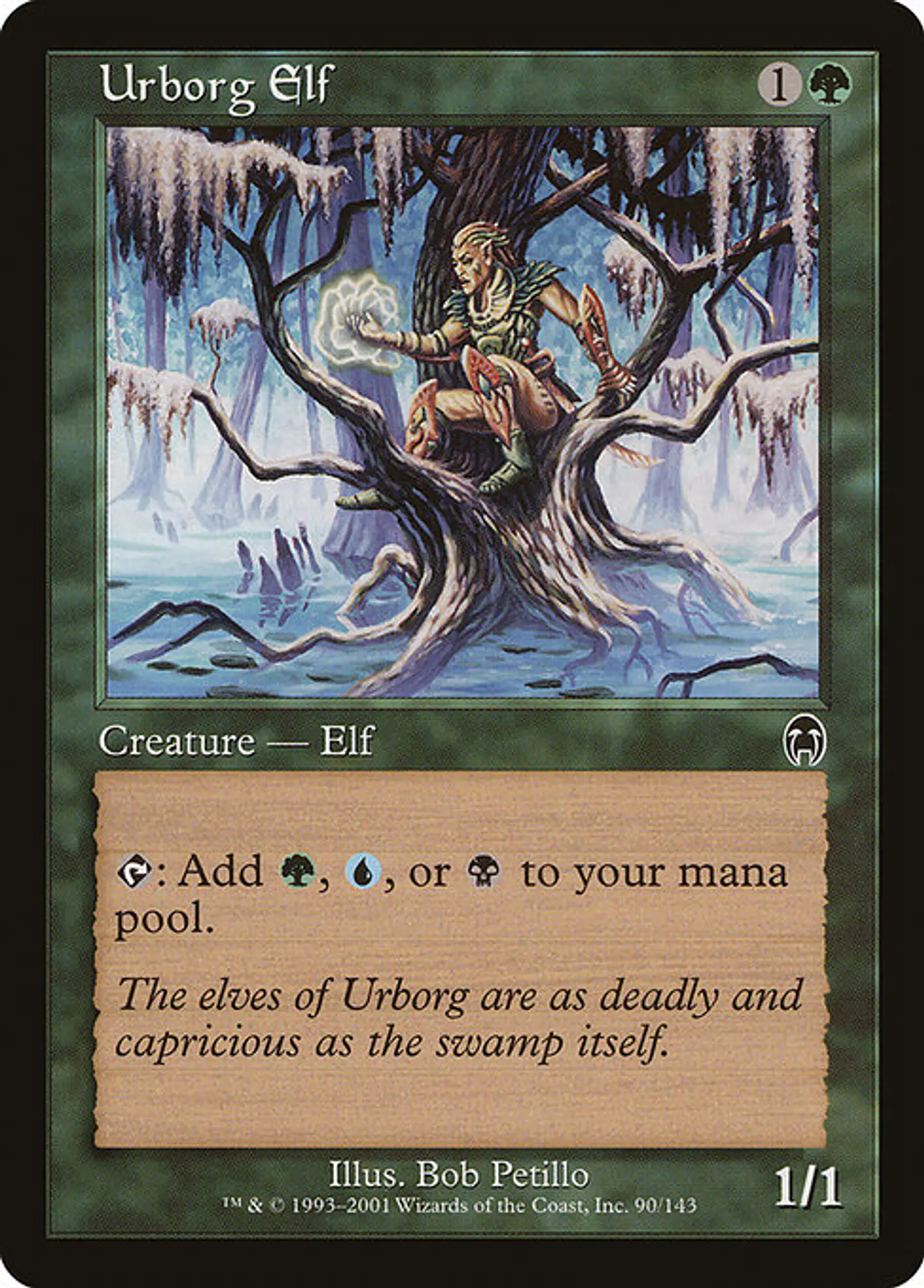 Carta Magic - FOIL Urborg Elf - Idioma: Ingles - Edicion: Apocalypse 1