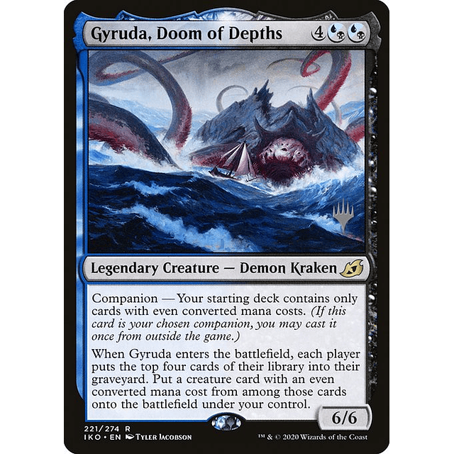 Carta Magic - Gyruda, Doom of Depths - Idioma: Español - Edicion: Ikoria: Lair of Behemoths Promos