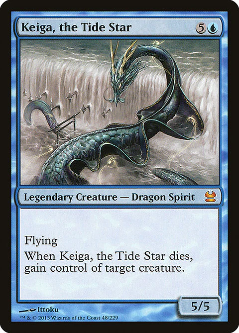 Carta Magic - Keiga, the Tide Star - Idioma: Ingles - Edicion: Modern Masters