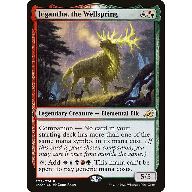 Carta Magic - Jegantha, the Wellspring - Idioma: Español - Edicion: Ikoria: Lair of Behemoths Promos