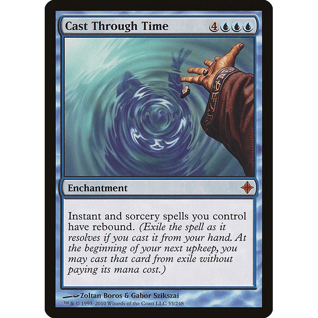 Carta Magic - Cast Through Time - Idioma: Español - Edicion: Rise of the Eldrazi