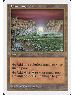Carta Magic - Brushland - Idioma: Español - Edicion: Fifth Edition