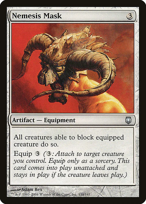 Carta Magic - FOIL Nemesis Mask - Idioma: Ingles - Edicion: Darksteel