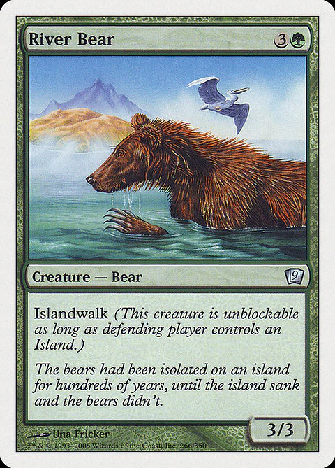 Carta Magic - River Bear - Idioma: Español - Edicion: Ninth Edition