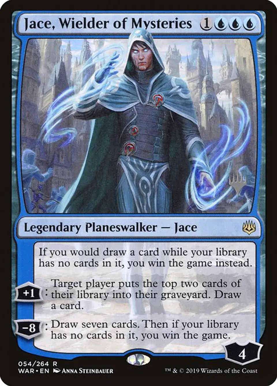 Carta Magic - FOIL Jace, Wielder of Mysteries - Idioma: Ingles - Edicion: War of the Spark Promos 1