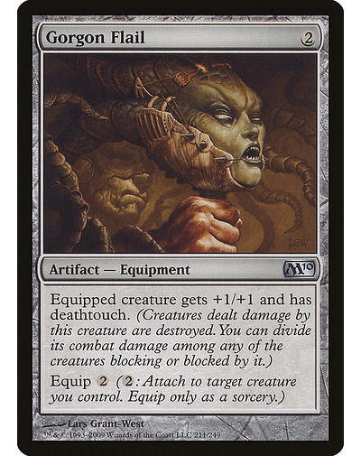 Carta Magic - FOIL Gorgon Flail - Idioma: Español - Edicion: Magic 2010