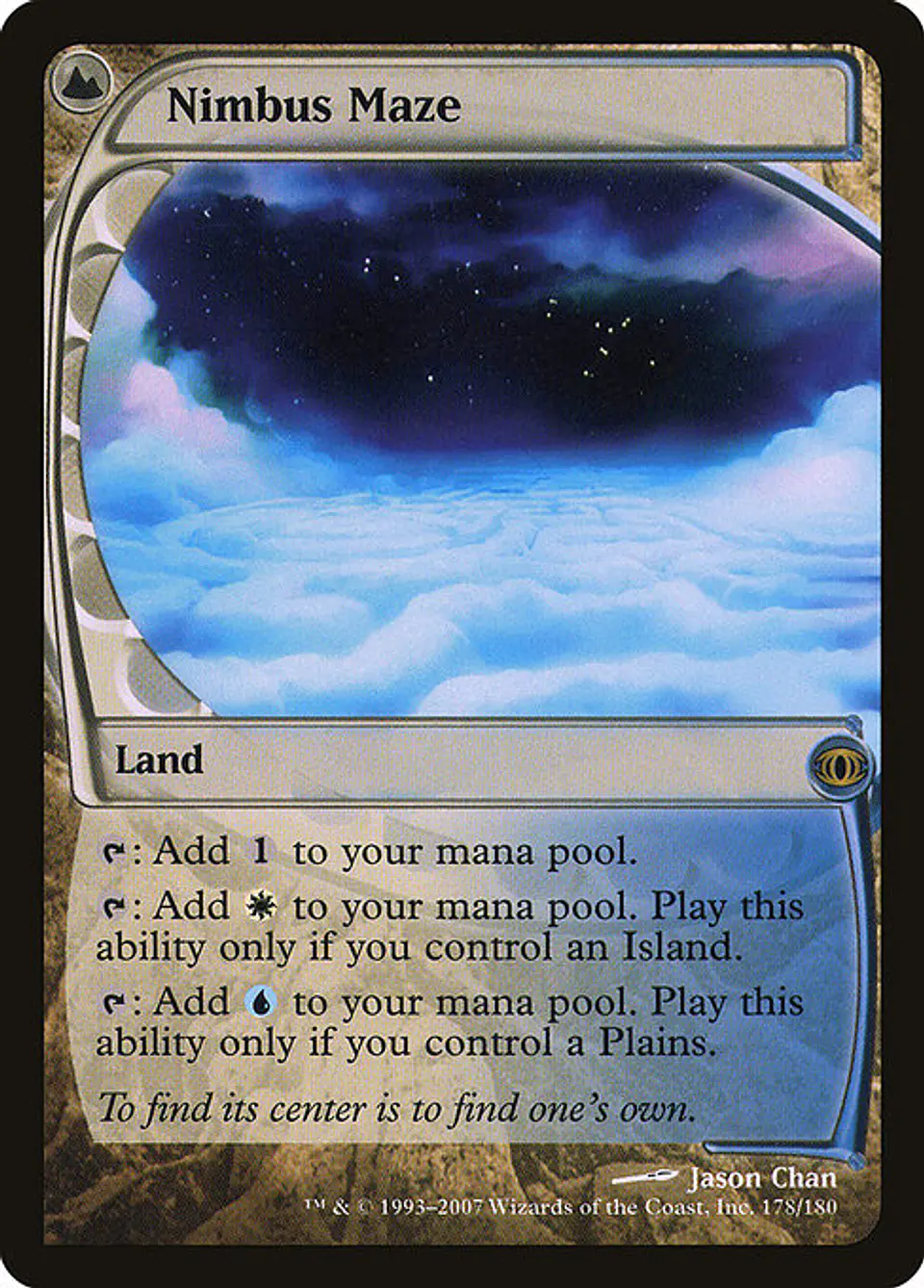Carta Magic - Nimbus Maze - Idioma: Ingles - Edicion: Future Sight 1