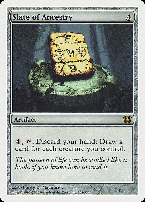 Carta Magic - Slate of Ancestry - Idioma: Ingles - Edicion: Ninth Edition