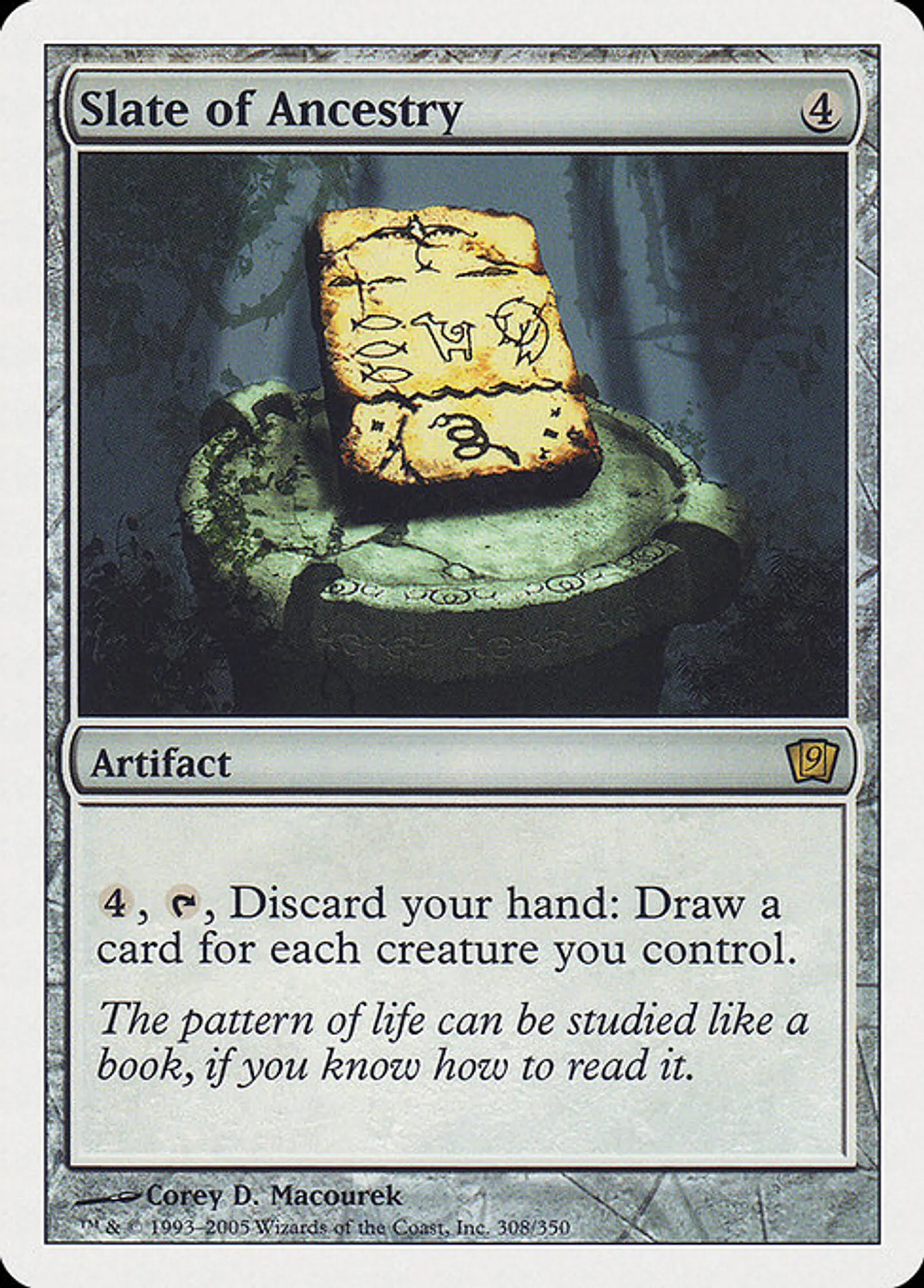 Carta Magic - Slate of Ancestry - Idioma: Ingles - Edicion: Ninth Edition 1