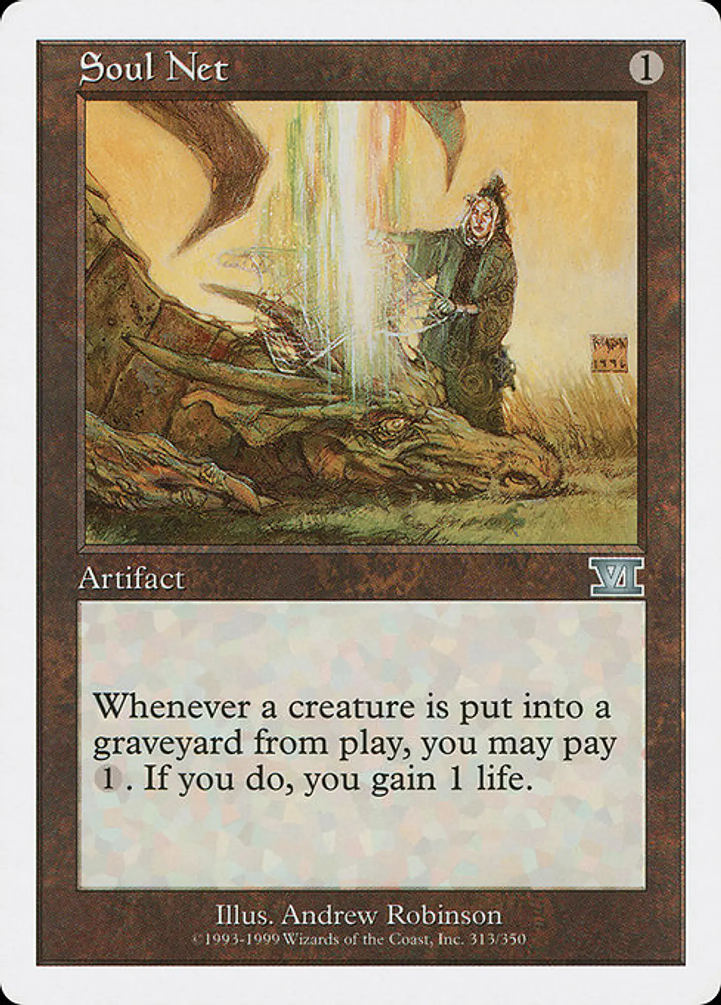 Carta Magic - Soul Net - Idioma: Ingles - Edicion: Classic Sixth Edition 1