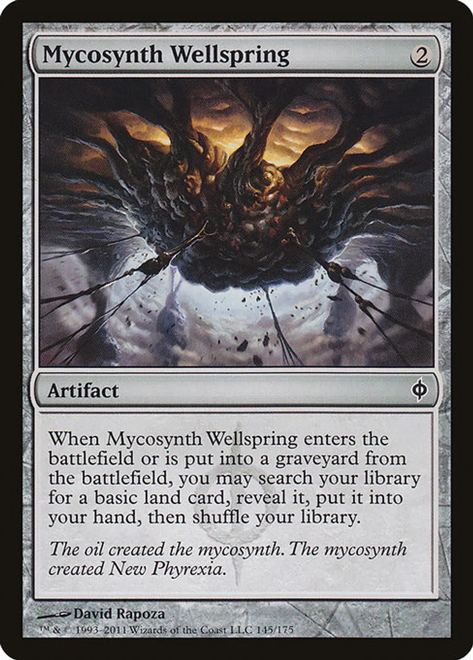 Carta Magic - FOIL Mycosynth Wellspring - Idioma: Ingles - Edicion: New Phyrexia 1