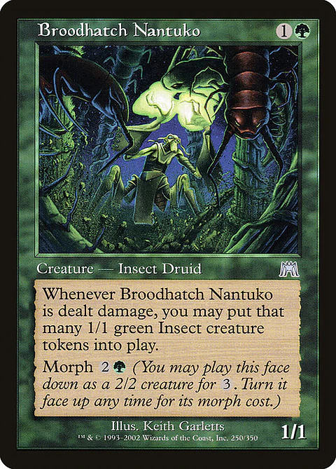 Carta Magic - Broodhatch Nantuko - Idioma: Ingles - Edicion: Onslaught