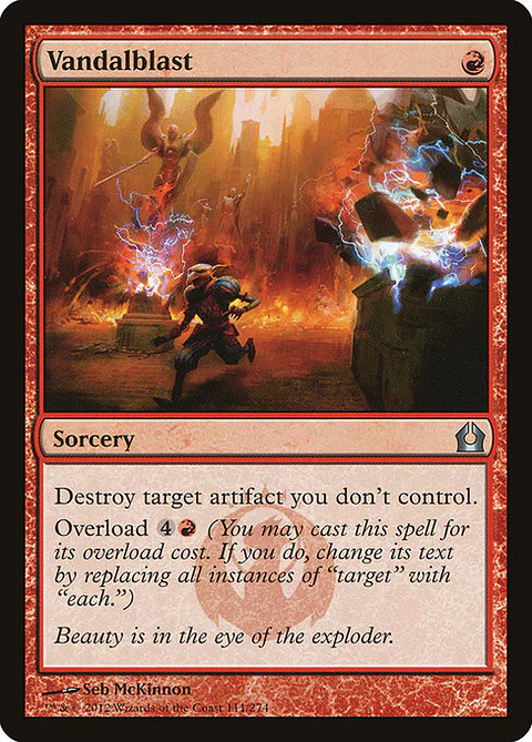 Carta Magic - Vandalblast - Idioma: Ingles - Edicion: Return to Ravnica