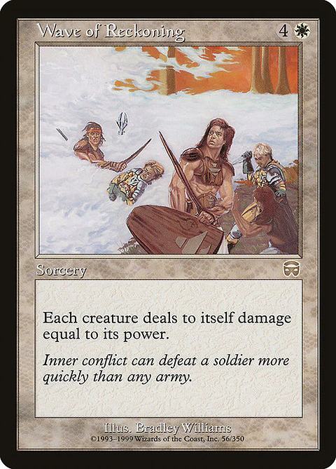 Carta Magic - Wave of Reckoning - Idioma: Ingles - Edicion: Mercadian Masques