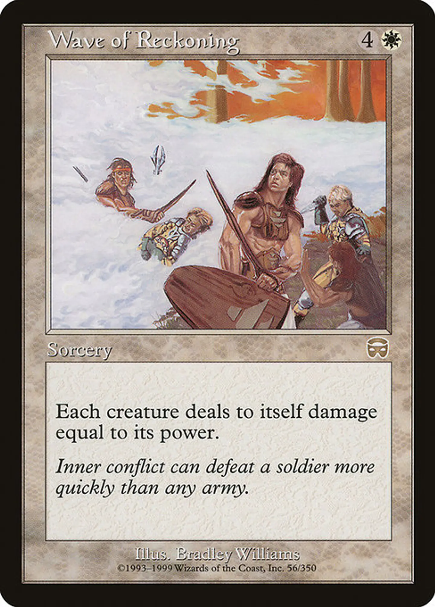 Carta Magic - Wave of Reckoning - Idioma: Ingles - Edicion: Mercadian Masques 1