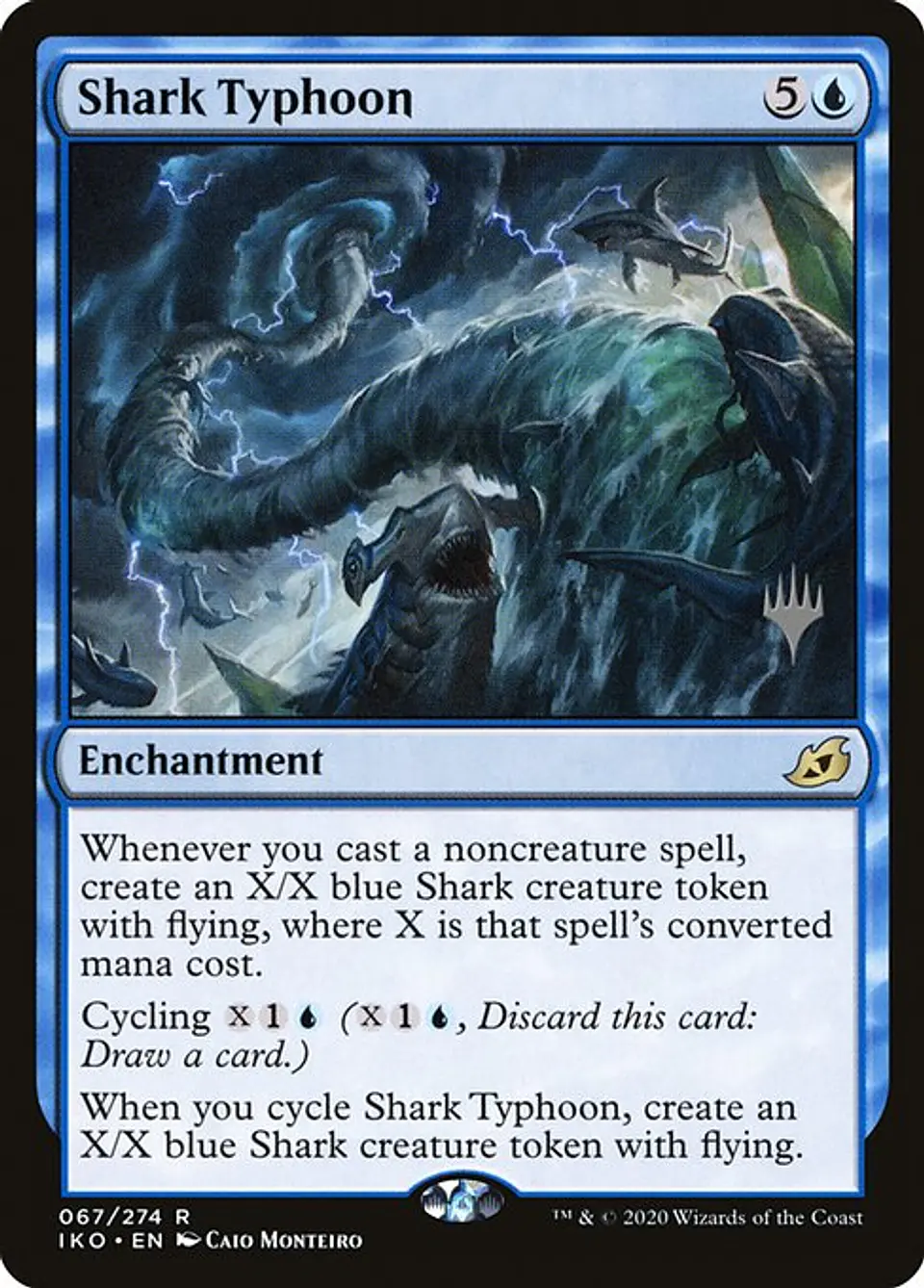 Carta Magic - Shark Typhoon - Idioma: Ingles - Edicion: Ikoria: Lair of Behemoths Promos 1