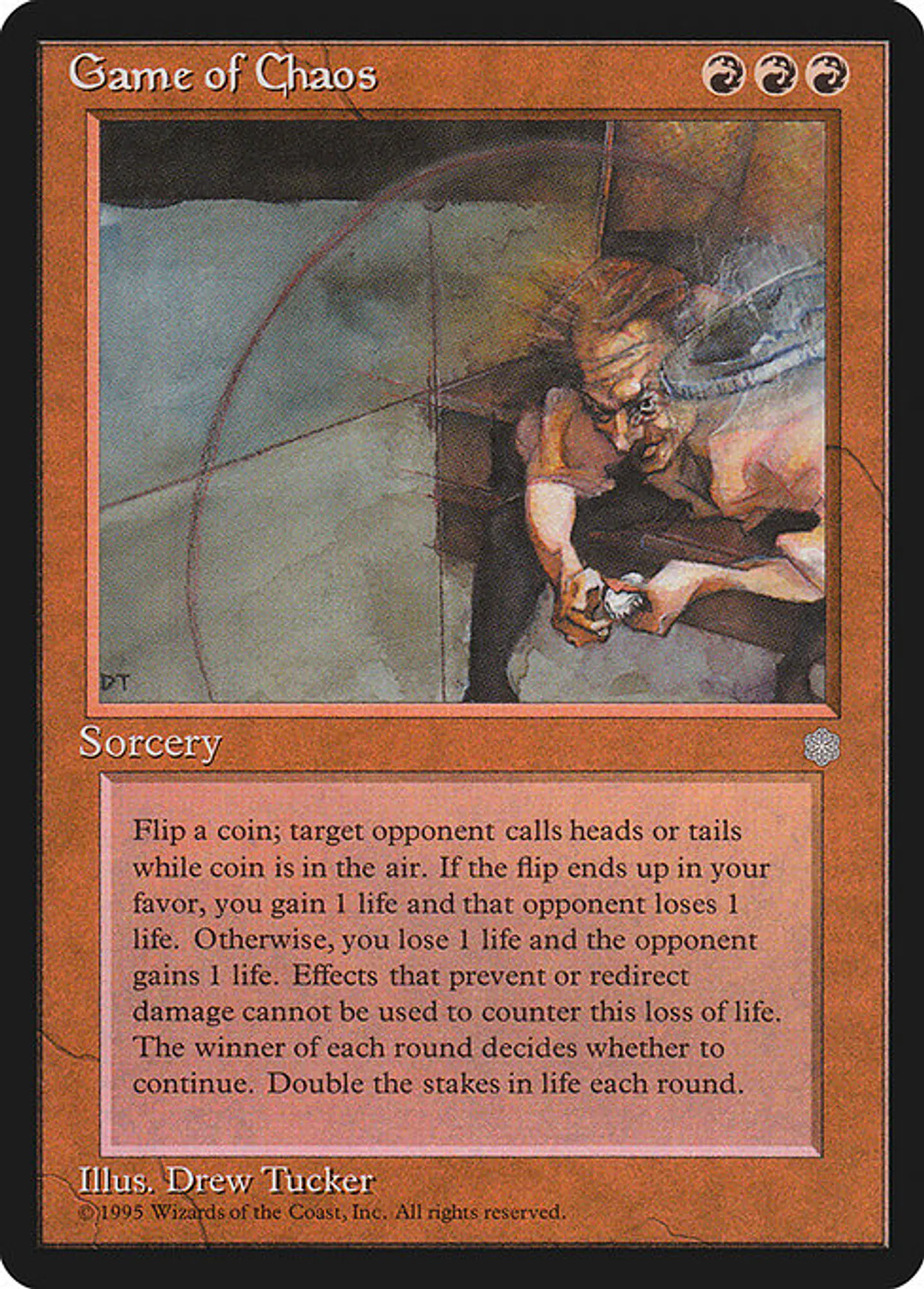 Carta Magic - Game of Chaos - Idioma: Ingles - Edicion: Ice Age 1