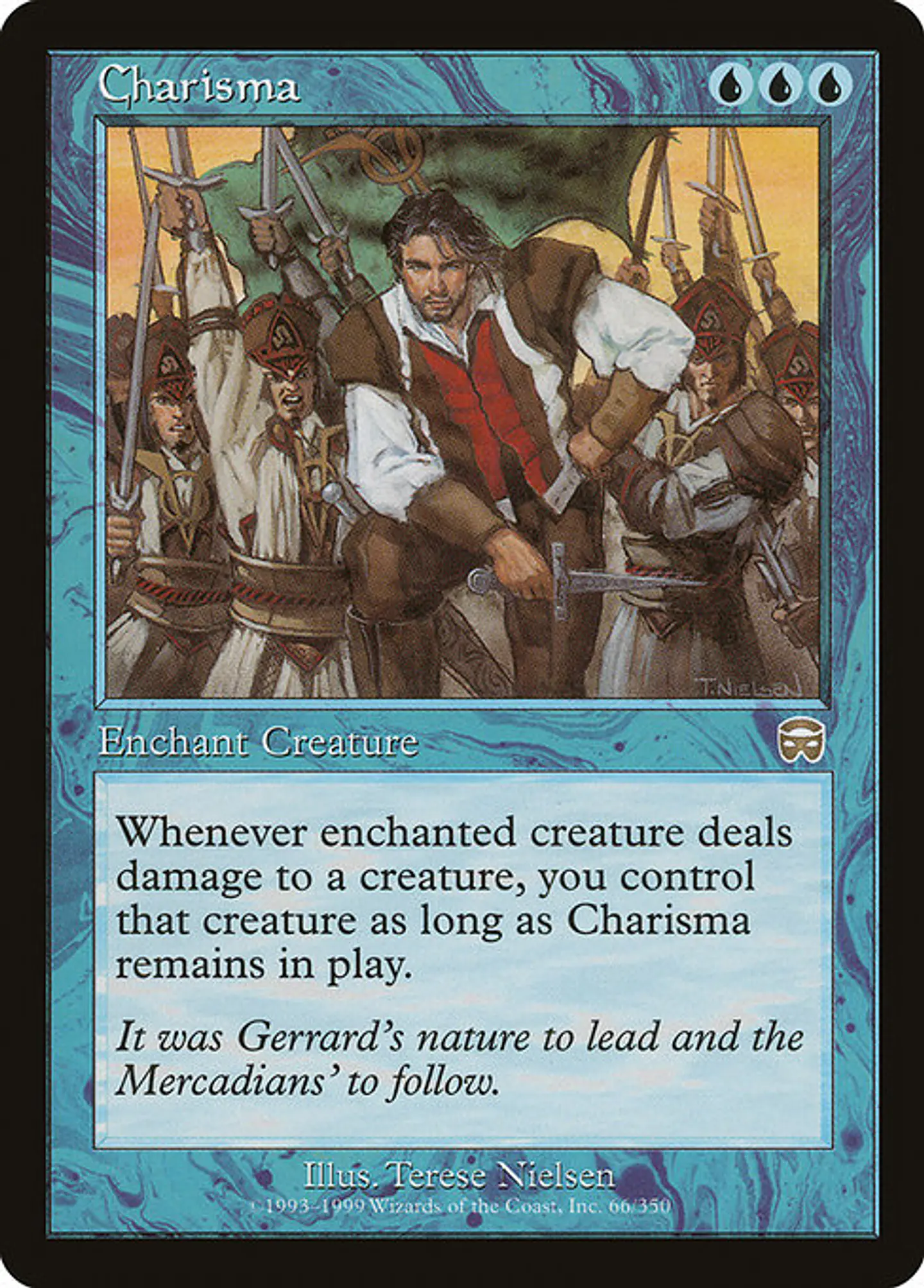 Carta Magic - Charisma - Idioma: Español - Edicion: Mercadian Masques 1