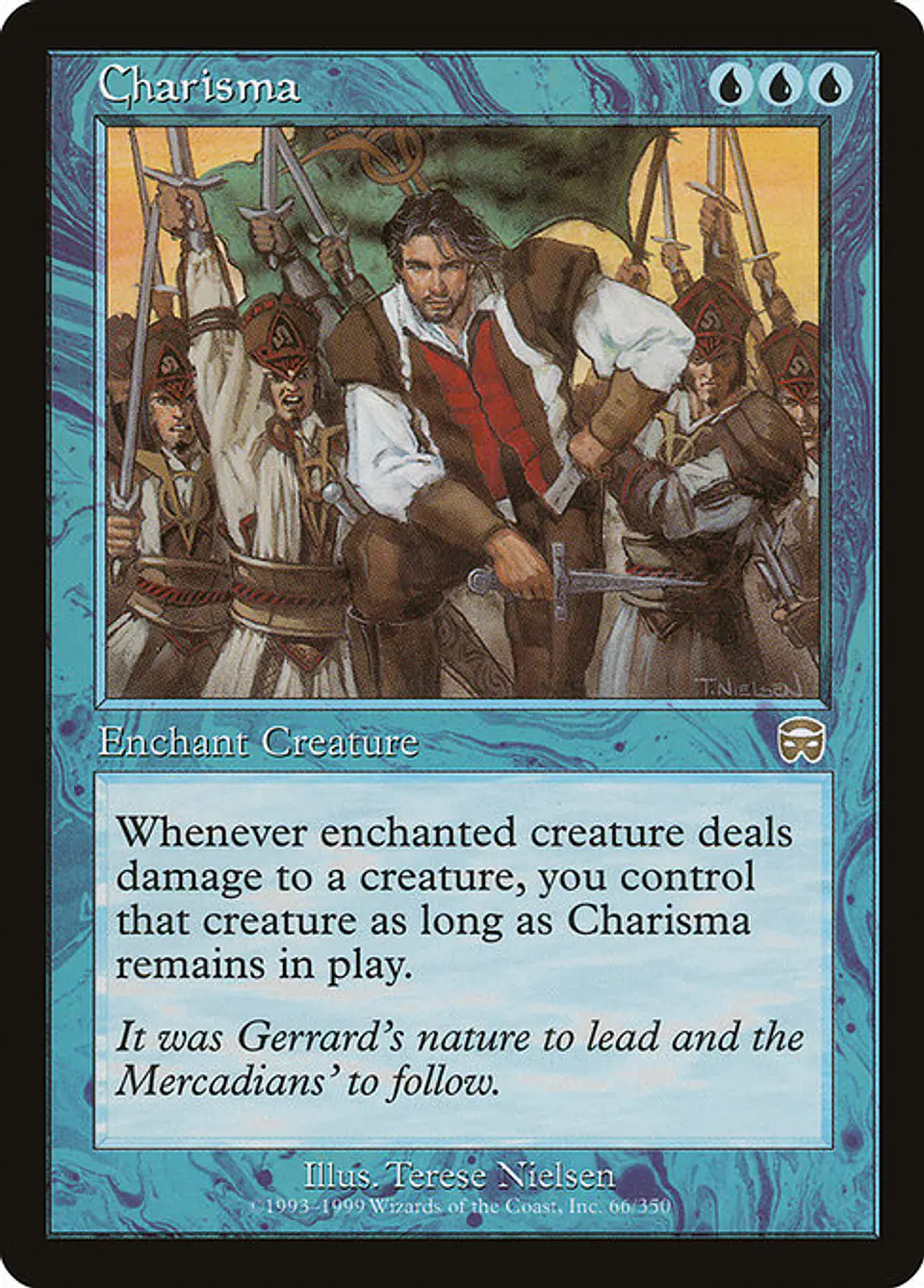 Carta Magic - Charisma - Idioma: Español - Edicion: Mercadian Masques 1