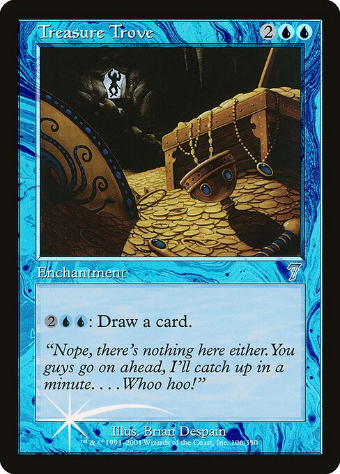 Carta Magic - FOIL Treasure Trove - Idioma: Español - Edicion: Seventh Edition 1