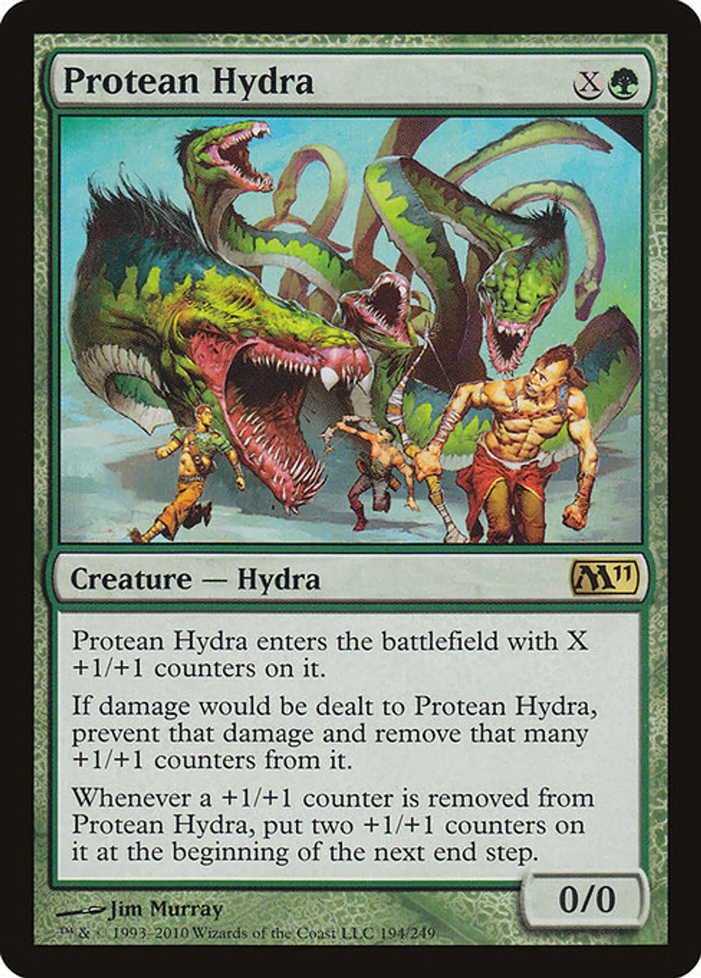 Carta Magic - Protean Hydra - Idioma: Ingles - Edicion: Magic 2011 1