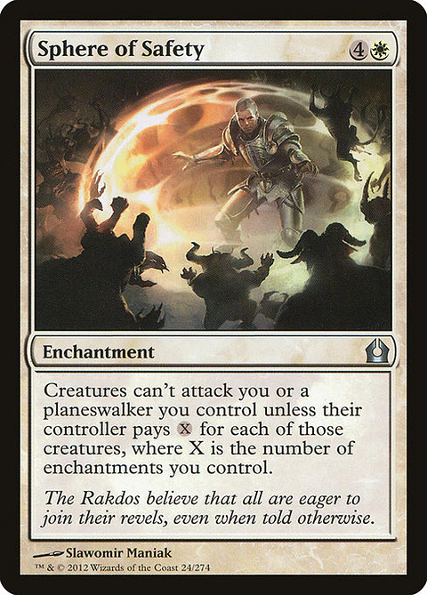Carta Magic - Sphere of Safety - Idioma: Ingles - Edicion: Return to Ravnica