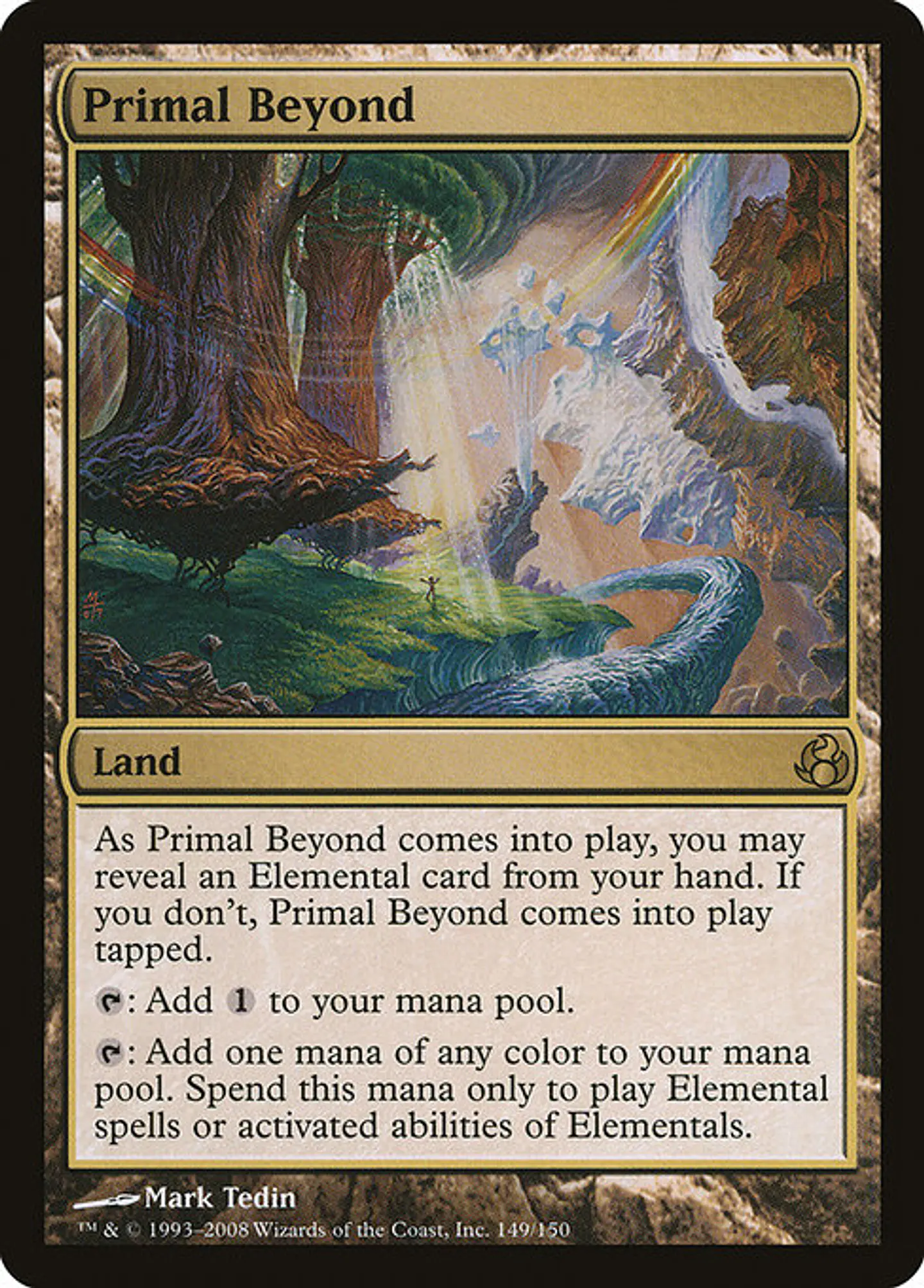 Carta Magic - FOIL Primal Beyond - Idioma: Español - Edicion: Morningtide 1