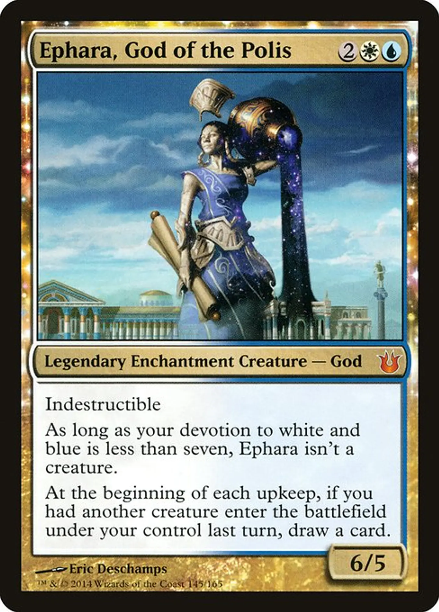 Carta Magic - Ephara, God of the Polis - Idioma: Ingles - Edicion: Born of the Gods 1