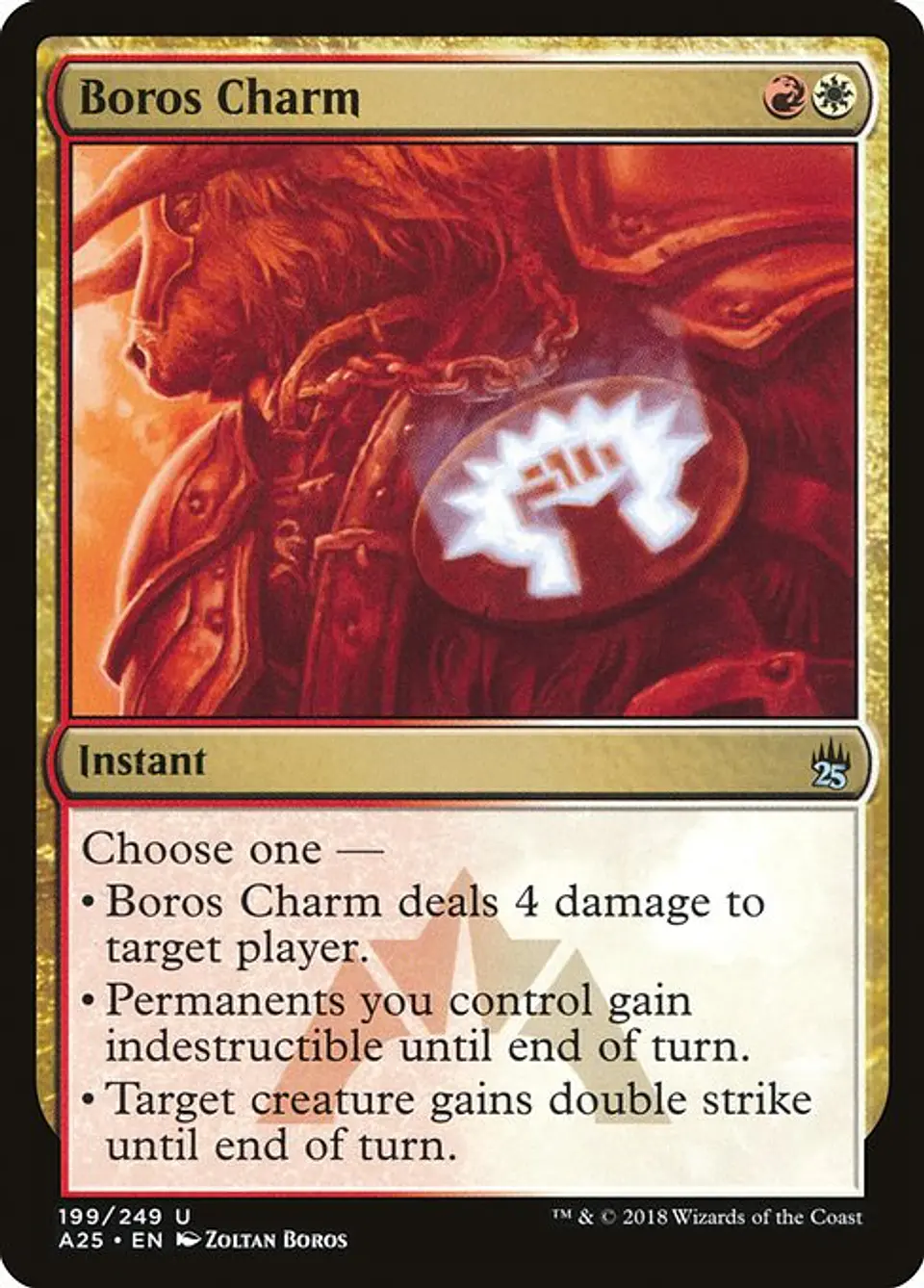 Carta Magic - Boros Charm - Idioma: Ingles - Edicion: Masters 25 1