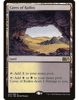 Carta Magic - FOIL Caves of Koilos - Idioma: Español - Edicion: Magic 2015