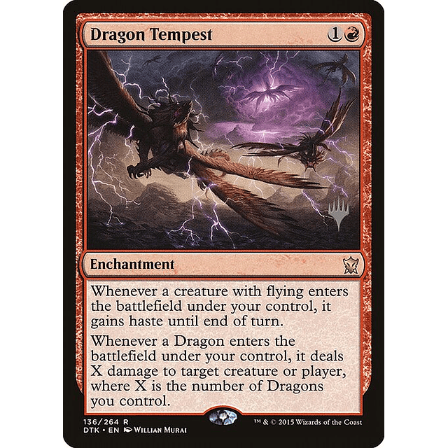 Carta Magic - FOIL Dragon Tempest - Idioma: Ingles - Edicion: Dragons of Tarkir Promos