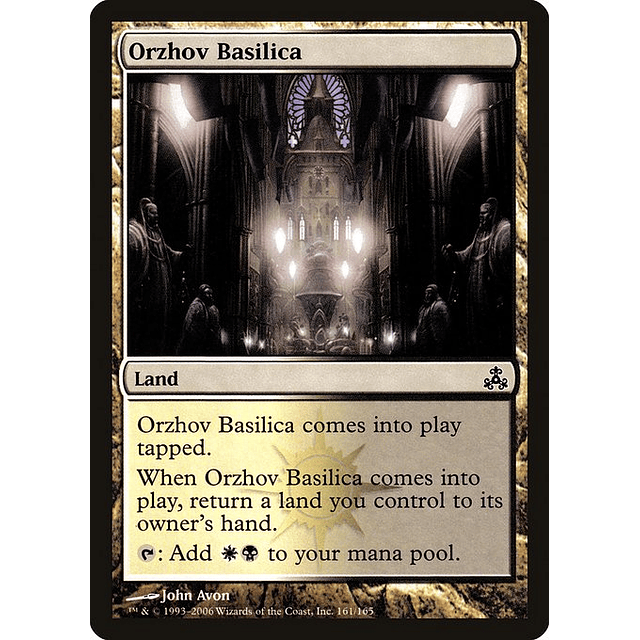 Carta Magic - FOIL Orzhov Basilica - Idioma: Ingles - Edicion: Guildpact