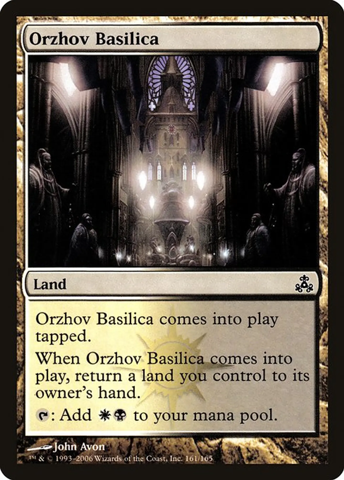 Carta Magic - FOIL Orzhov Basilica - Idioma: Ingles - Edicion: Guildpact 1