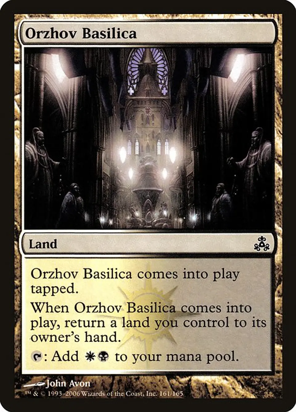 Carta Magic - FOIL Orzhov Basilica - Idioma: Ingles - Edicion: Guildpact 1