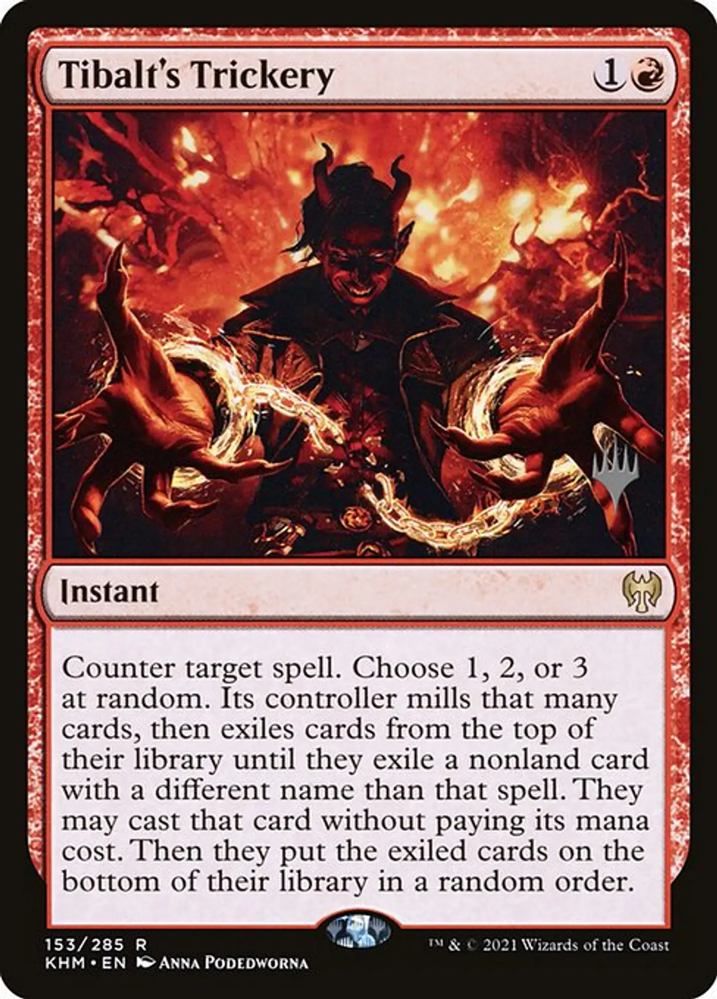 Carta Magic - Tibalt's Trickery - Idioma: Ingles - Edicion: Kaldheim Promos 1