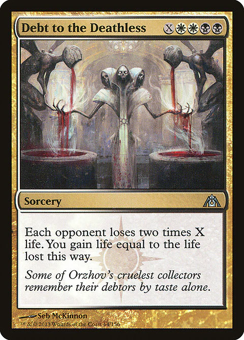 Carta Magic - Debt to the Deathless - Idioma: Español - Edicion: Dragon's Maze