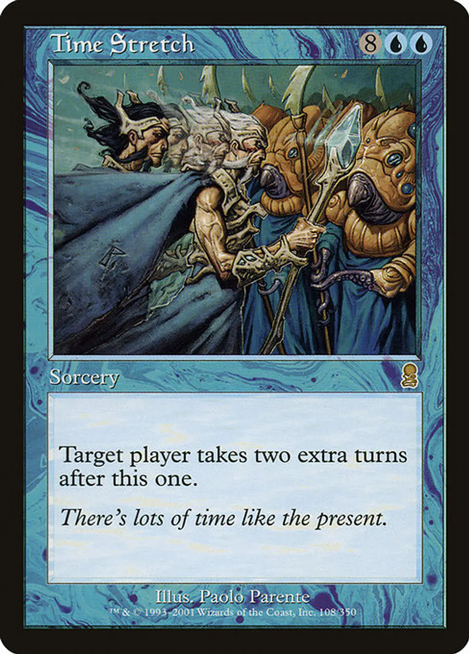 Carta Magic - Time Stretch - Idioma: Ingles - Edicion: Odyssey 1