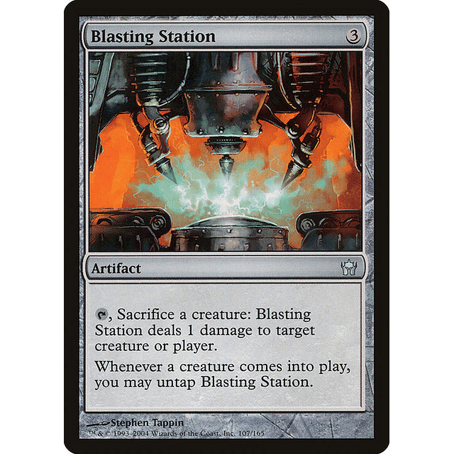 Carta Magic - Blasting Station - Idioma: Español - Edicion: Fifth Dawn