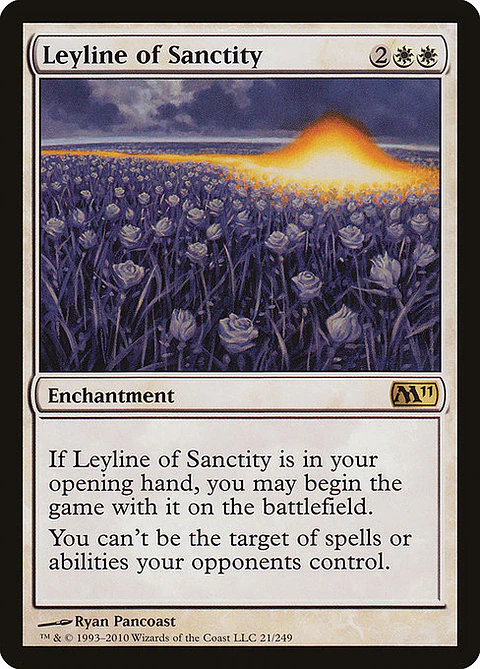 Carta Magic - Leyline of Sanctity - Idioma: Ingles - Edicion: Magic 2011