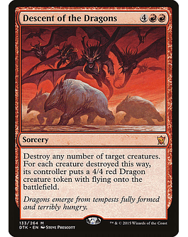 Carta Magic - Descent of the Dragons - Idioma: Español - Edicion: Dragons of Tarkir
