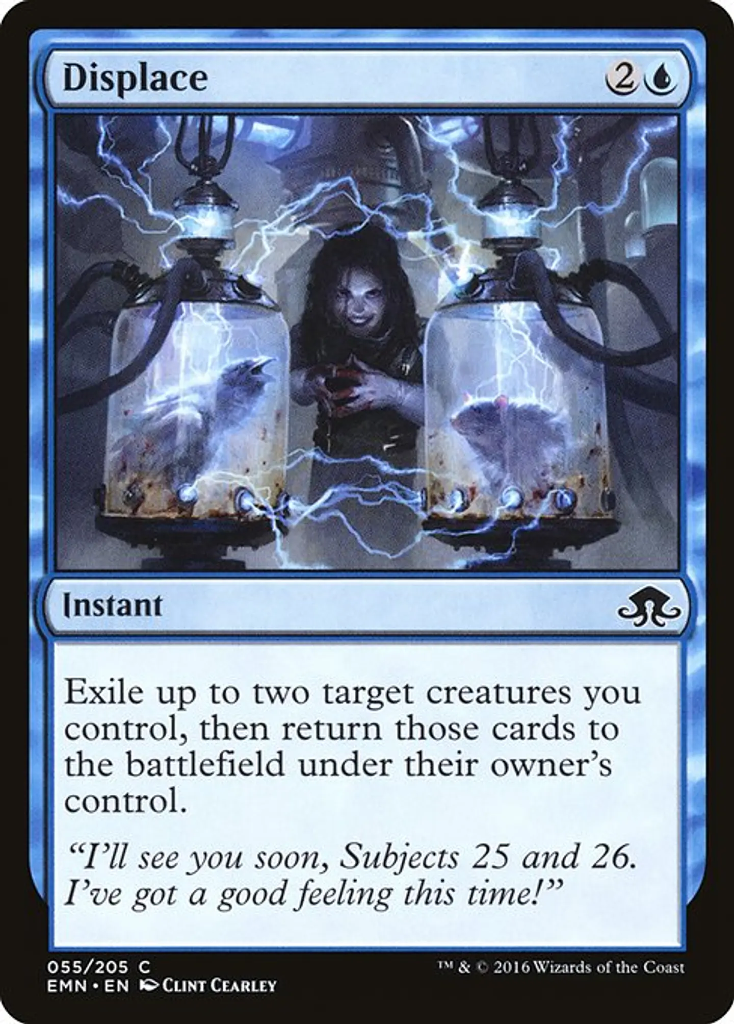 Carta Magic - Displace - Idioma: Español - Edicion: Eldritch Moon 1