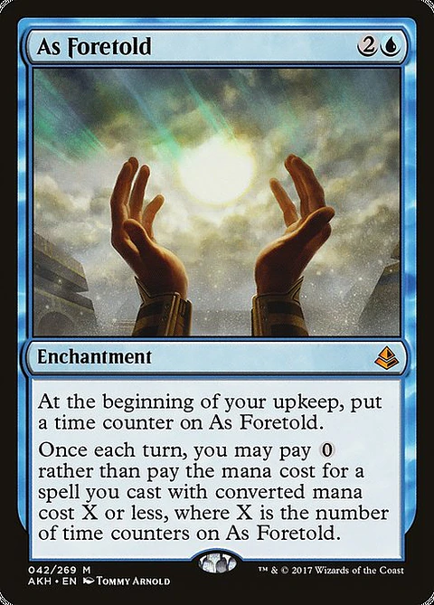 Carta Magic - As Foretold - Idioma: Español - Edicion: Amonkhet