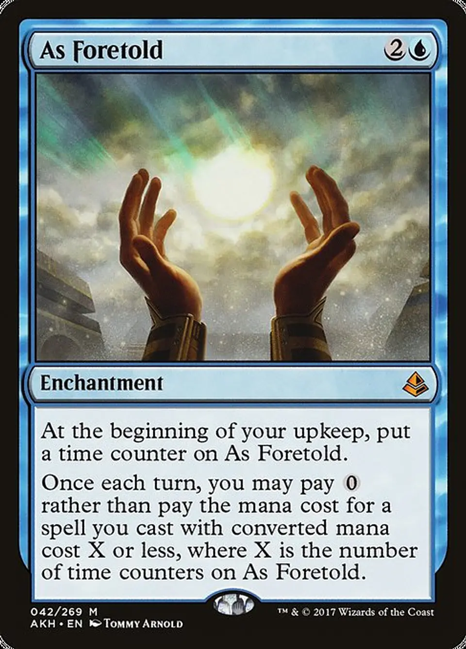 Carta Magic - As Foretold - Idioma: Ingles - Edicion: Amonkhet 1