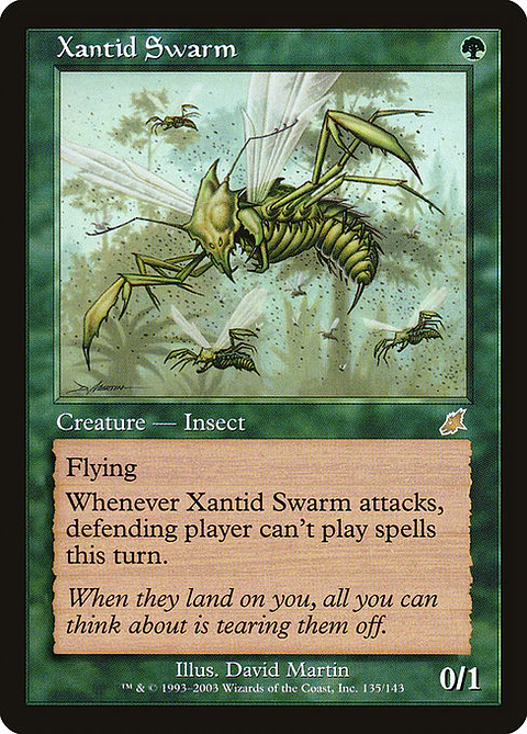 Carta Magic - FOIL Xantid Swarm - Idioma: Ingles - Edicion: Scourge