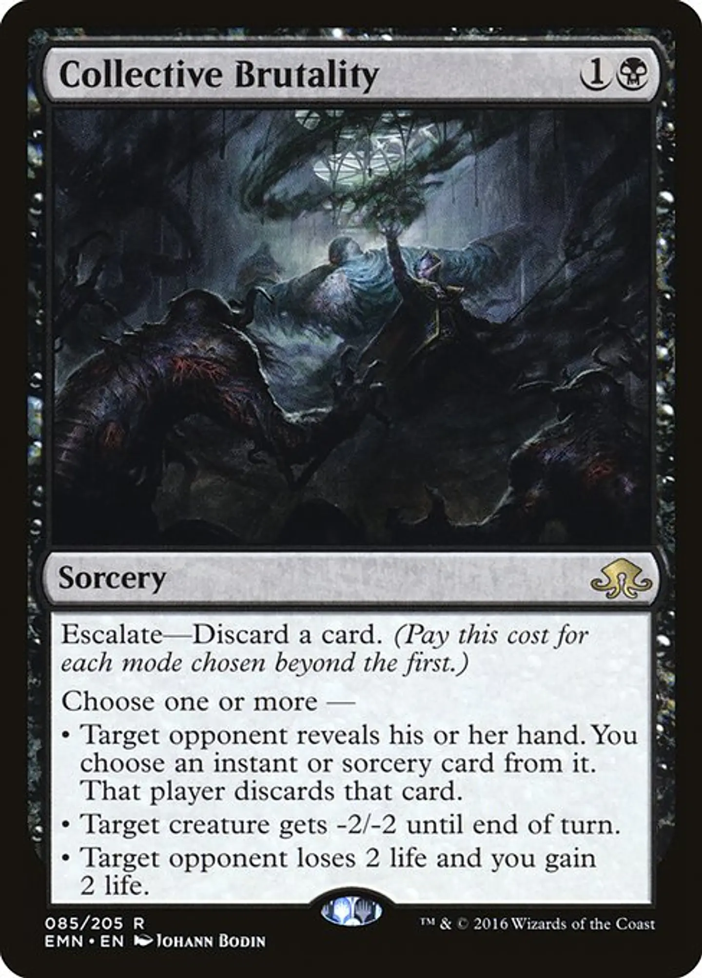 Carta Magic - Collective Brutality - Idioma: Español - Edicion: Eldritch Moon 1