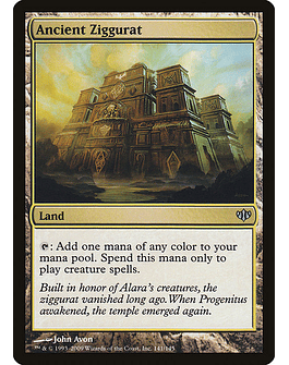 Carta Magic - FOIL Ancient Ziggurat - Idioma: Ingles - Edicion: Conflux