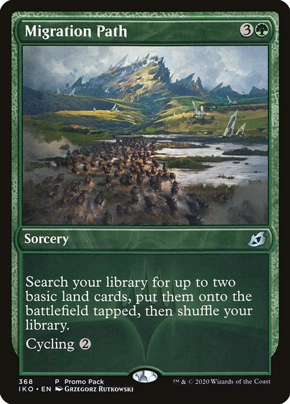 Carta Magic - Migration Path - Idioma: Español - Edicion: Ikoria: Lair of Behemoths 1
