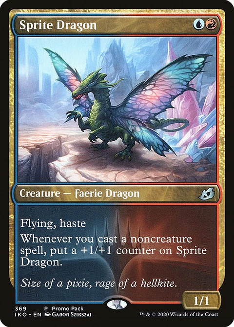 Carta Magic - FOIL Sprite Dragon - Idioma: Español - Edicion: Ikoria: Lair of Behemoths