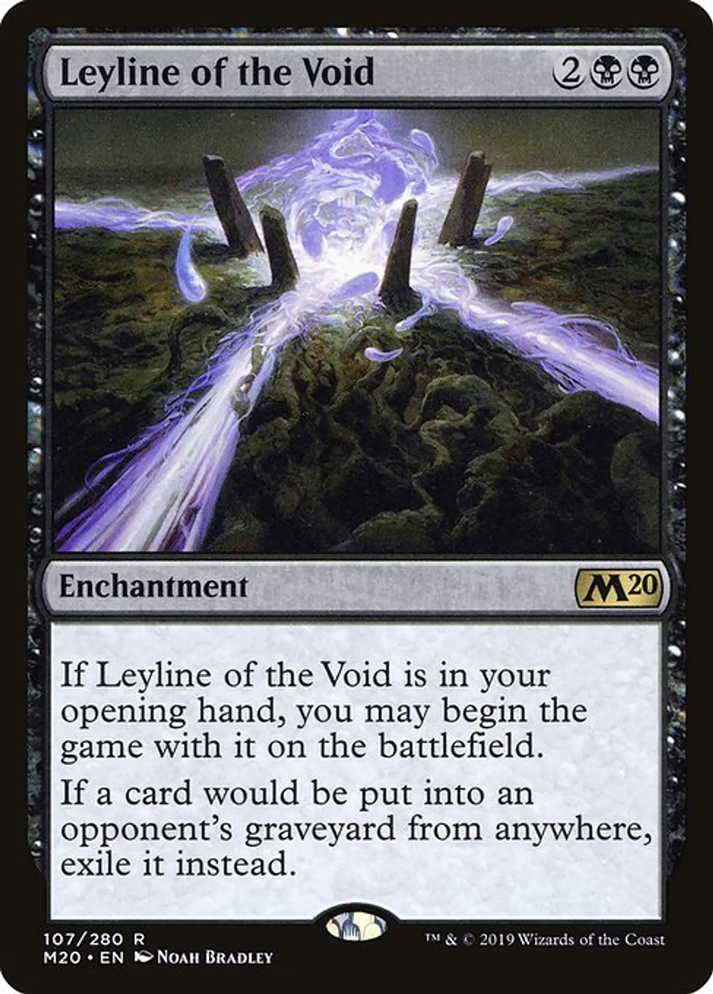 Carta Magic - Leyline of the Void - Idioma: Ingles - Edicion: Core Set 2020 1